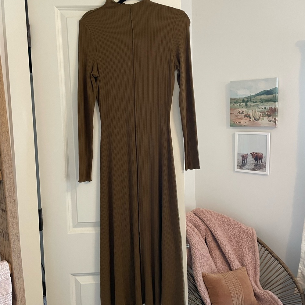 Roolee Chocolate Long Sleeve Dress